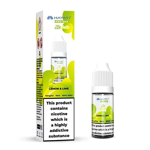 Hayati Pro Max Nic Salt Lemon & Lime 10ml E-Liquid