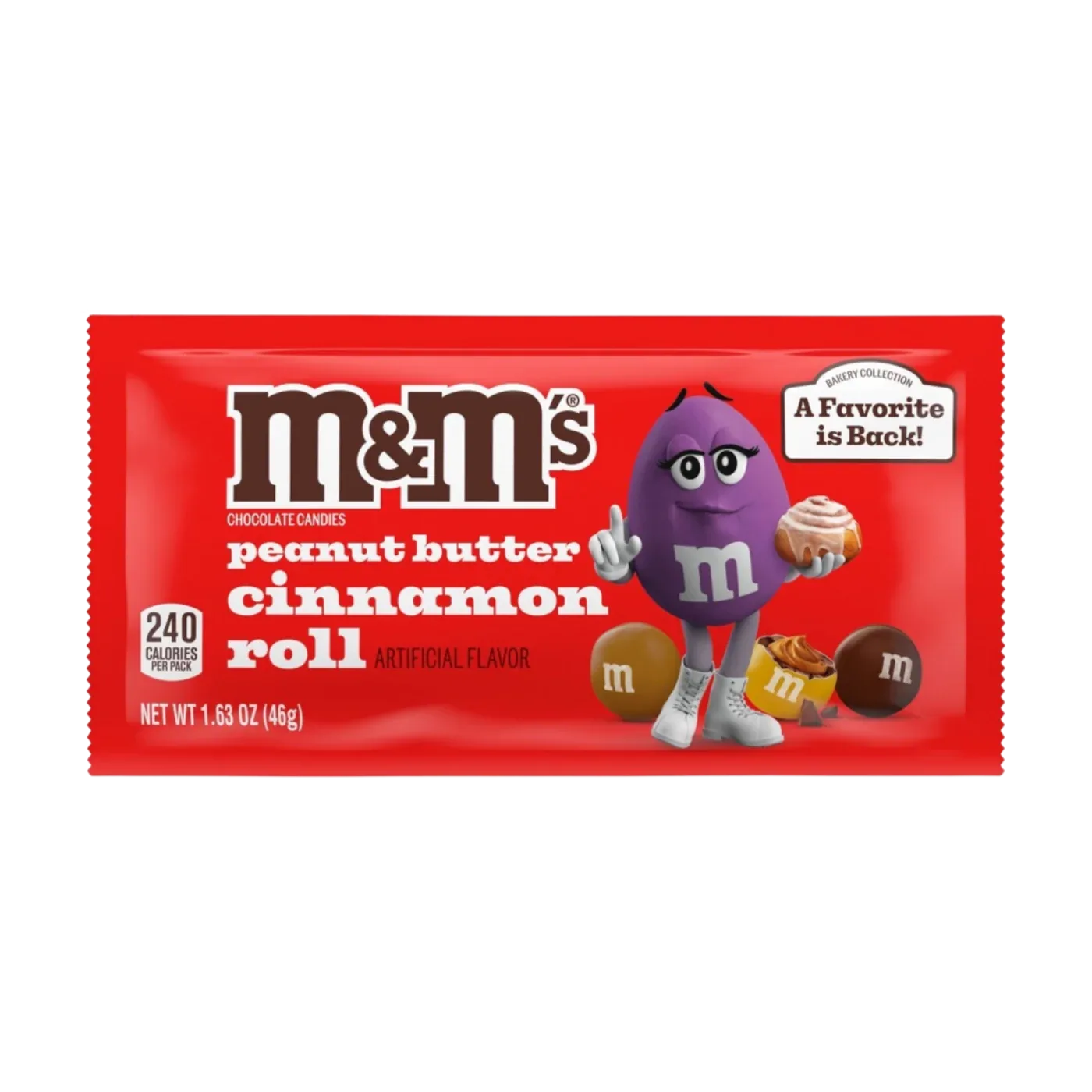 M&M's Peanut Butter Cinnamon Roll 46 g