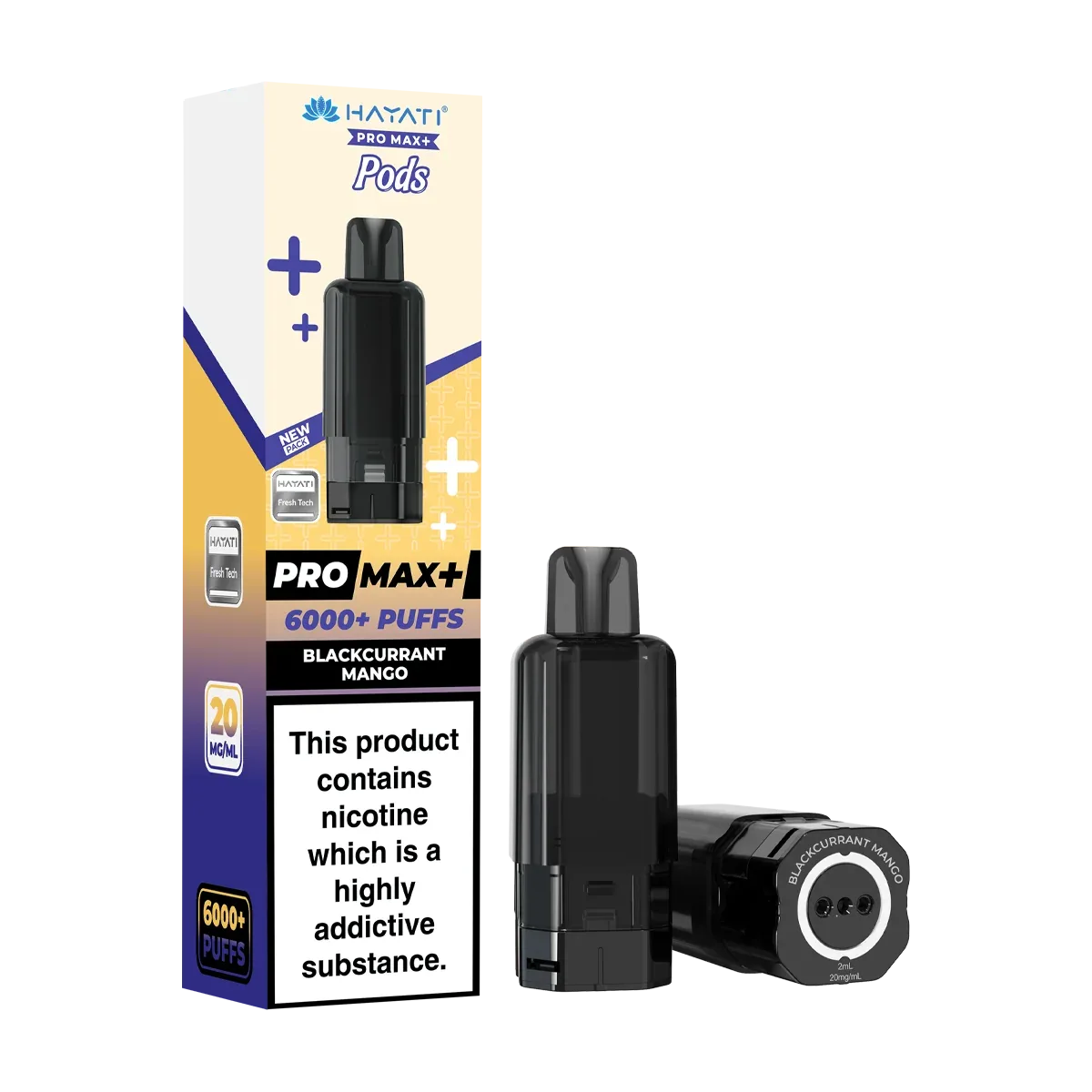 Blackcurrant Mango Hayati Pro Max+ Refill Pack