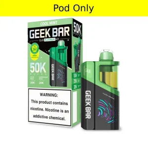 Cool Mint Geek Bar Clio Platinum 50K Pod