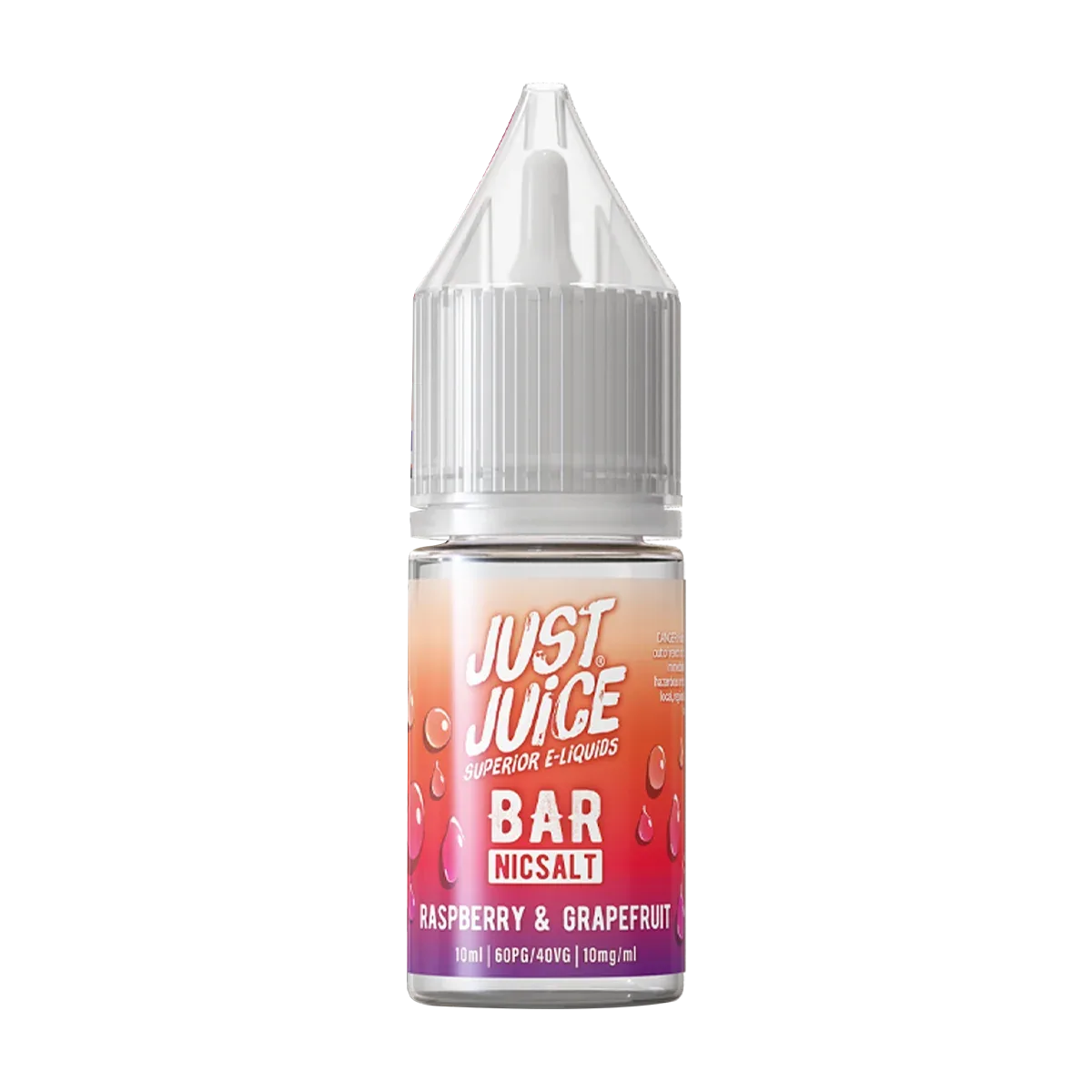 Raspberry & Grapefruit Nic Salt by Just Juice