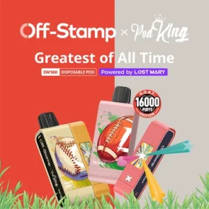OFF-STAMP X POD KING 16,000 PUFFS DISPOSABLE VAPE