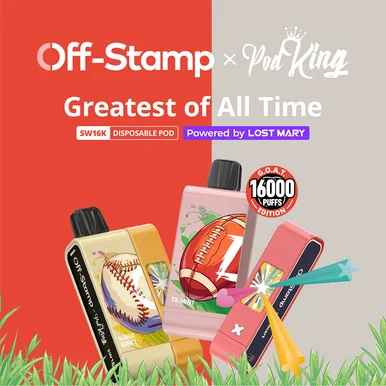 OFF-STAMP X POD KING 16,000 PUFFS DISPOSABLE VAPE