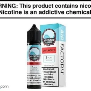 UNFLAVORED BY AIR FACTORY 60ML
