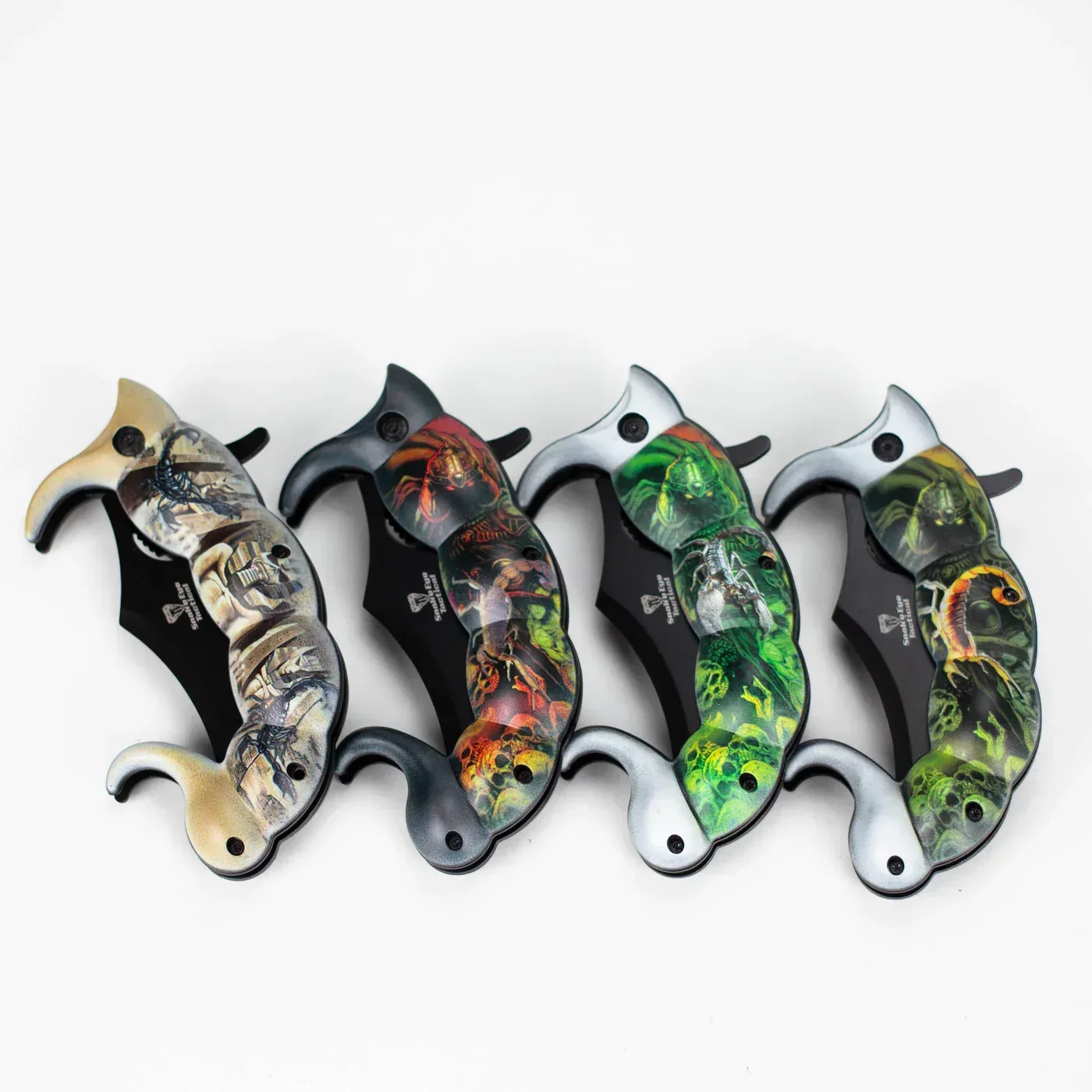 Snake Eye - 9" Pocket Knife - Scorpion Tail - Image 2
