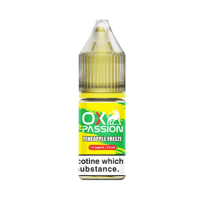 Pineapple Freeze 10ml Nic Salt E-Liquid by OXVA Ox Passion