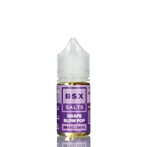 BSX Vapor Salt Nic - Grape Blow Pop - 30ml