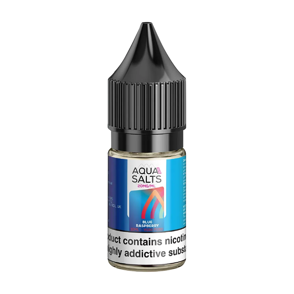 Blue Raspberry Nic Salt by Aqua Salts 10ml - Image 2