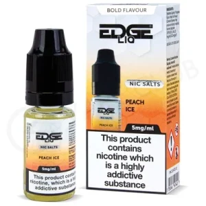 Peach Ice Nic Salt E-Liquid by Edge Liq