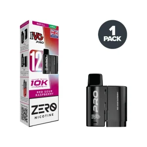 Red Sour Raspberry IVG Pro 12 Refill Pack