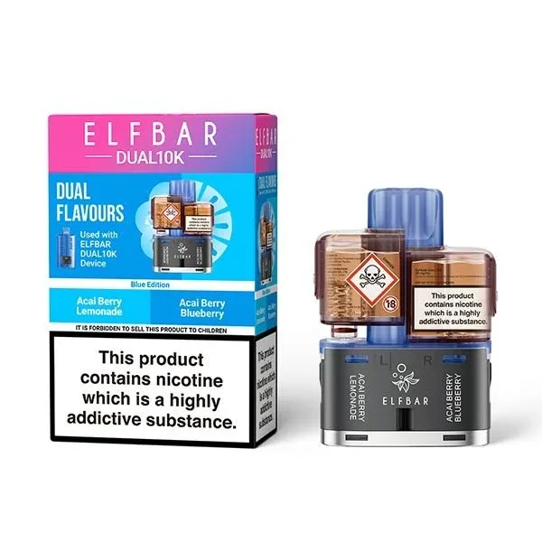 ElfBar Dual 10K Pre Filled Replacement Pods - Image 2