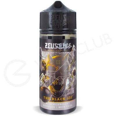 The Black Ice Shortfill E-Liquid by Zeus Juice 100ml