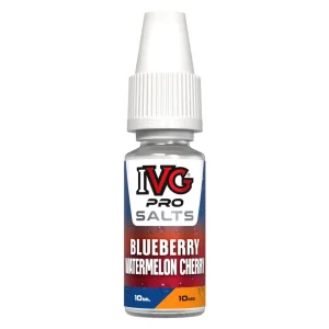 IVG Pro Salts 10ml E-liquid Blueberry Watermelon Cherry