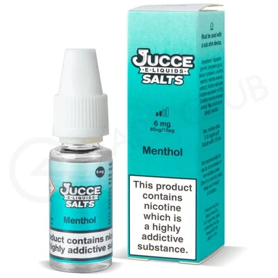 Menthol Nic Salt E-Liquid by Jucce Salts