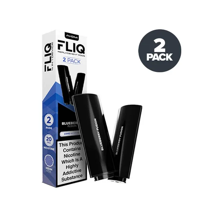Blueberry Fusion Avomi Fliq Prefilled Pods