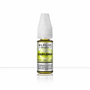 Sour Lemon Nic Salt E-liquid Elf Bar Elfliq