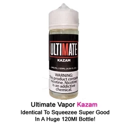 Ultimate Vapor Kazam E-liquid - Made in USA & Free Shipping $60+!