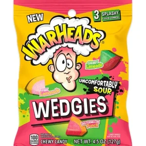 Warheads Uncomfortable Sour Wedgies 127g