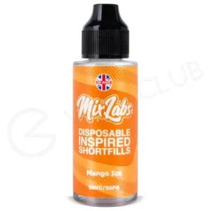 Mango Ice Shortfill E-Liquid by Mix Labs 100ml