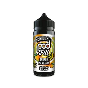 Banana Mandarin by Seriously Pod Fill 100ml *SALE*