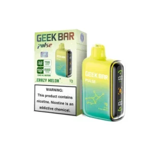 GEEK BAR PULSE 5% NIC 15000 PUFFS VAPE (CRAZY MELON)
