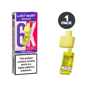 Triple Mango Lost Mary BM6000 Refill Pack