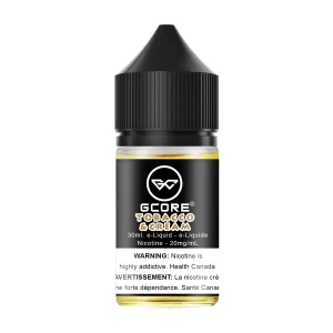 Gcore Tobacco & Cream 20MG 30ml