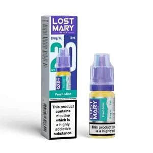 Lost Mary Nic Salt Fresh Mint 10ml E-Liquid