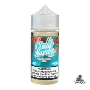 Strawberry Kiwi Iced — Cloud Nurdz 100mL Freebase