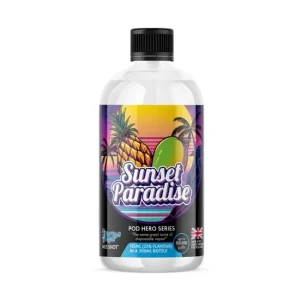 Sunset Paradise MES Shot | Bottle Shot