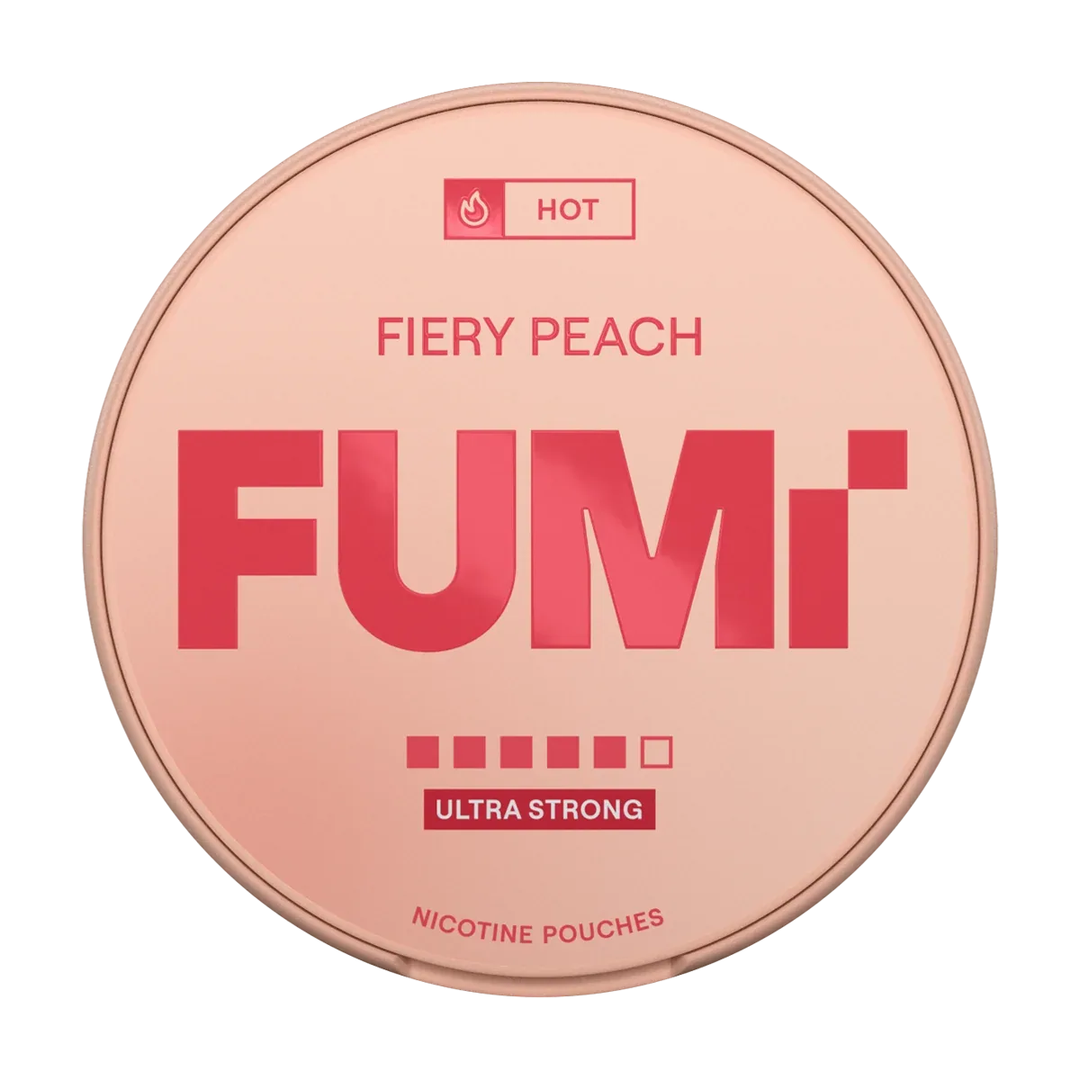 Fiery Peach FUMI Nicotine Pouches - Image 2