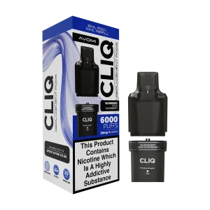 Blueberry Sour Raspberry Avomi Cliq 6000 Refill Pack