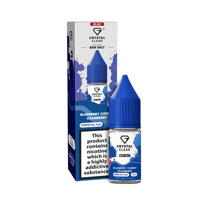 Blueberry Cherry Cranberry Nicotine Salt by Crystal Clear
