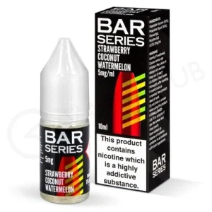 Strawberry Coconut Watermelon Nic Salt E-Liquid by Bar Series