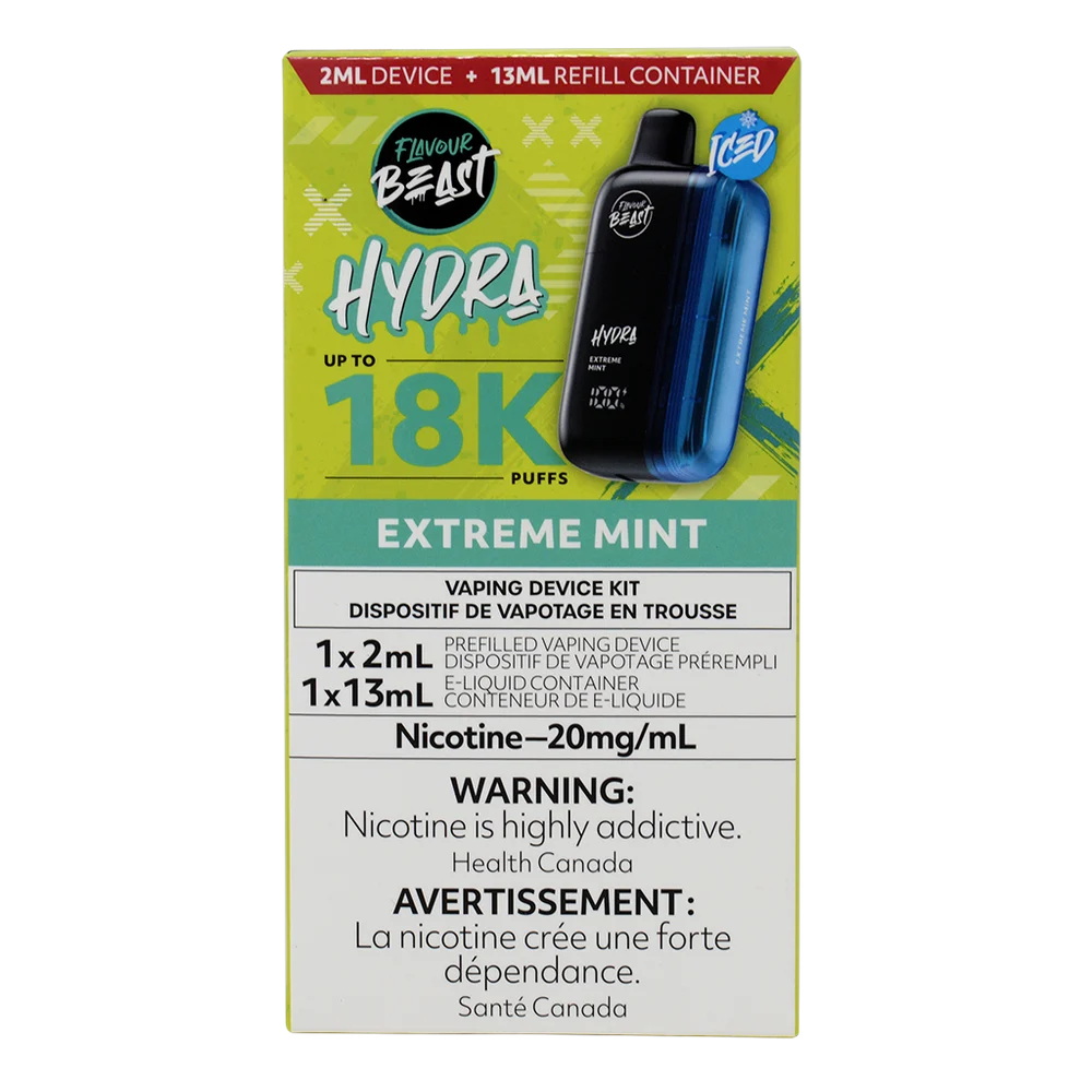 Hydra 18K Extreme Mint Iced 2ml 20mg