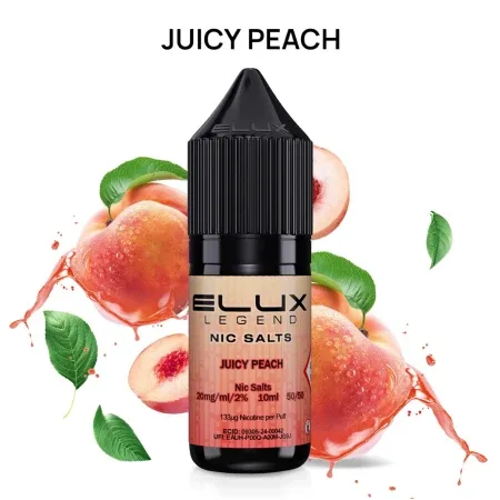 Elux Legend Juicy Peach Nic Salt 10ml