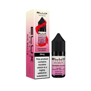 Strawberry Ice Cream 10ml Nic Salt by Elux Legend