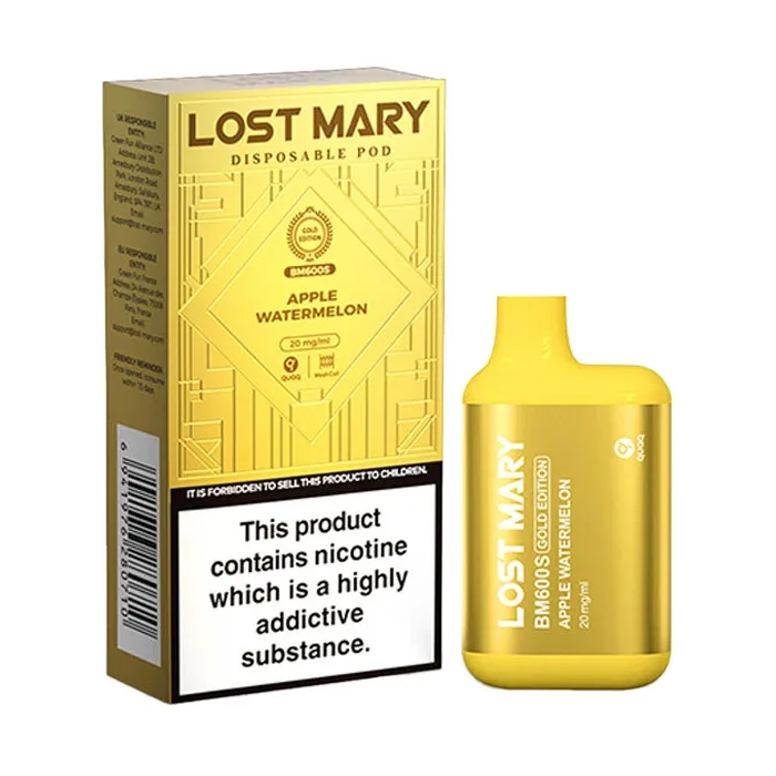 Lost Mary BM600S Gold Edition Disposable Vape - Image 2