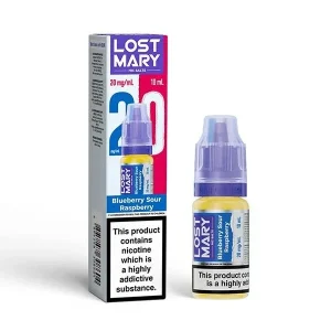 Lost Mary Nic Salt Blueberry Sour Raspberry 10ml E-Liquid