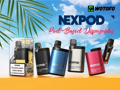 WOTOFO NEXPOD 5% NIC DISPOSABLE 5000 PUFFS 10ML KIT