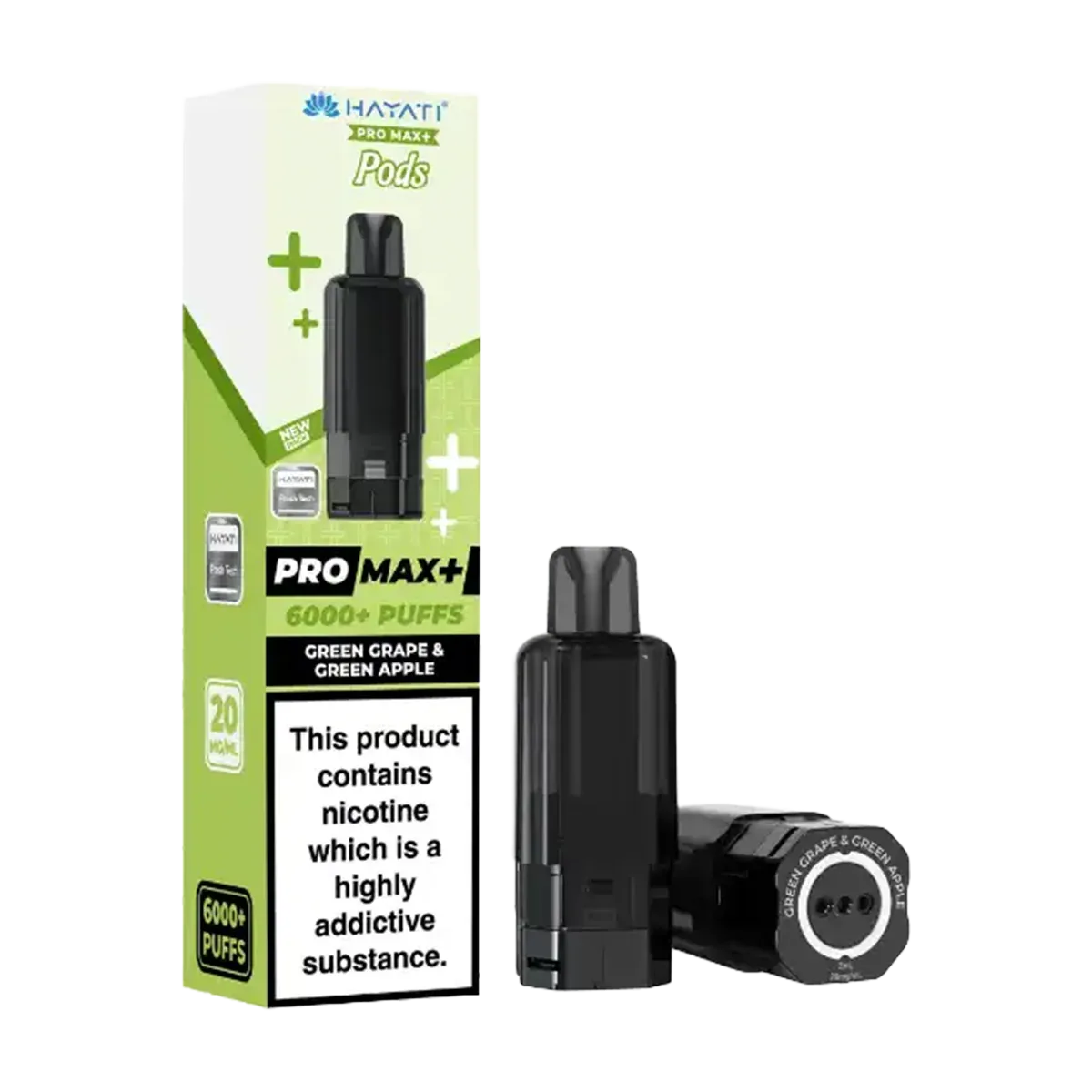 Green Grape & Green Apple Hayati Pro Max+ Refill Pack