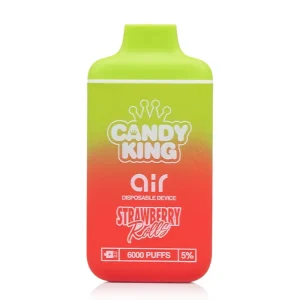 Candy King Gold Bar 6000 Puffs Disposable Vape - Strawberry Rolls