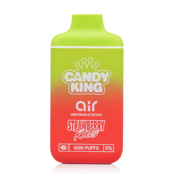 Candy King Gold Bar 6000 Puffs Disposable Vape - Strawberry Rolls