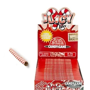 Juicy Jay's 1 1/4 Candy Cane Rolling Papers