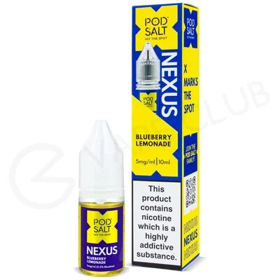 Blueberry Lemonade Nic Salt E-Liquid by Pod Salt Nexus
