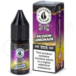 Passion Lemonade Nic Salt E-Liquid by Juice N Power