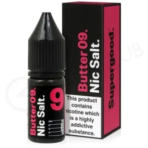 Butter 09 Nic Salt E-Liquid by Supergood