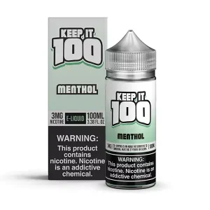 Keep it 100 Menthol eJuice