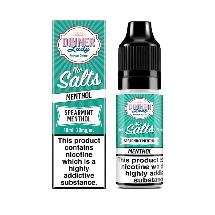 Dinner Lady Spearmint Menthol 10ml Nic Salt E-Liquid