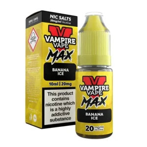 Vampire Vape Max Banana Ice 10ml Nic Salts